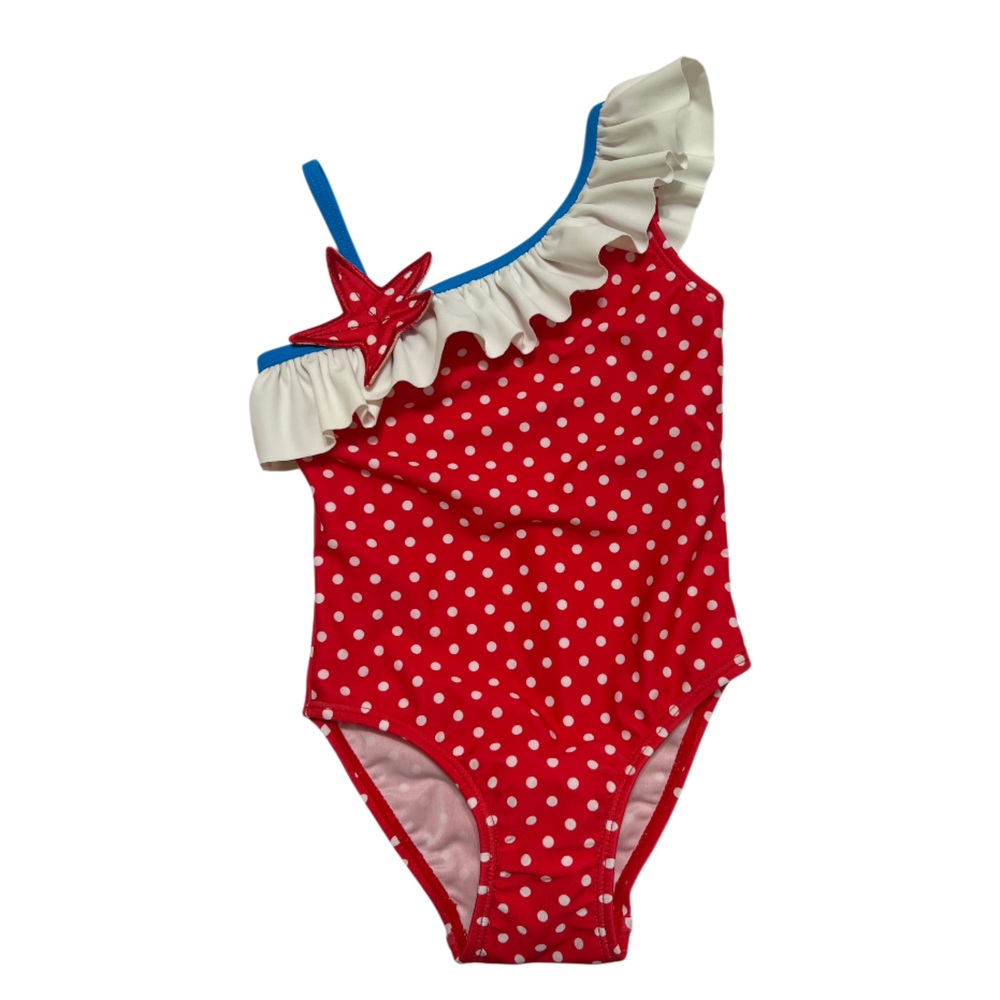 Flap Happy Polkadot Swimsuit